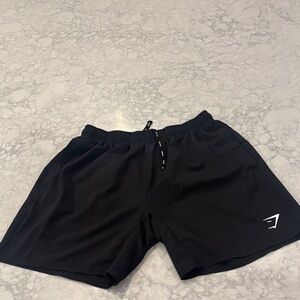 Gymshark Black Athletic Shorts for Men